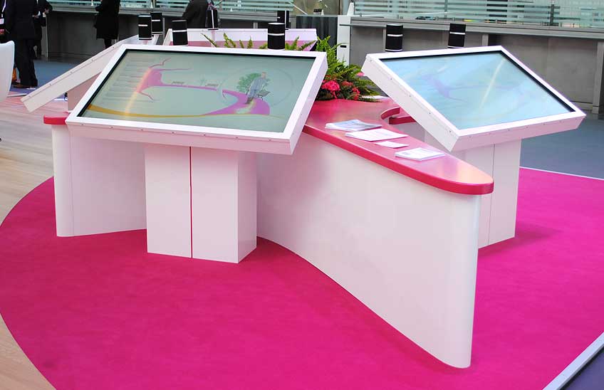 Touchscreen presentations